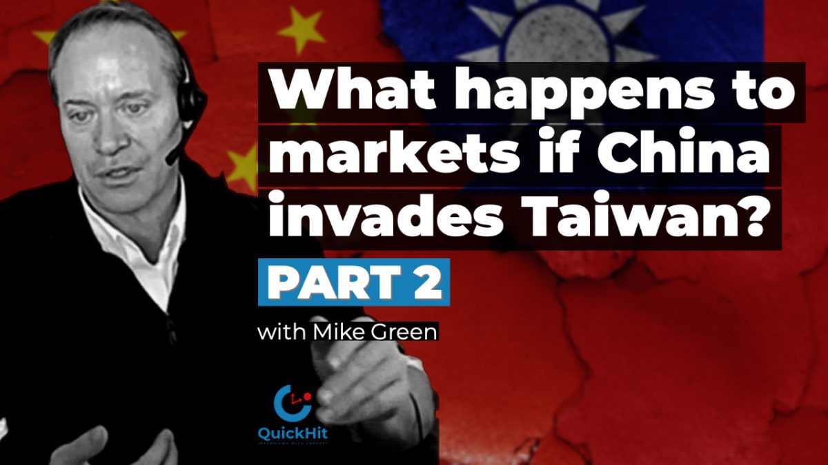 What happens to markets if China invades Taiwan?