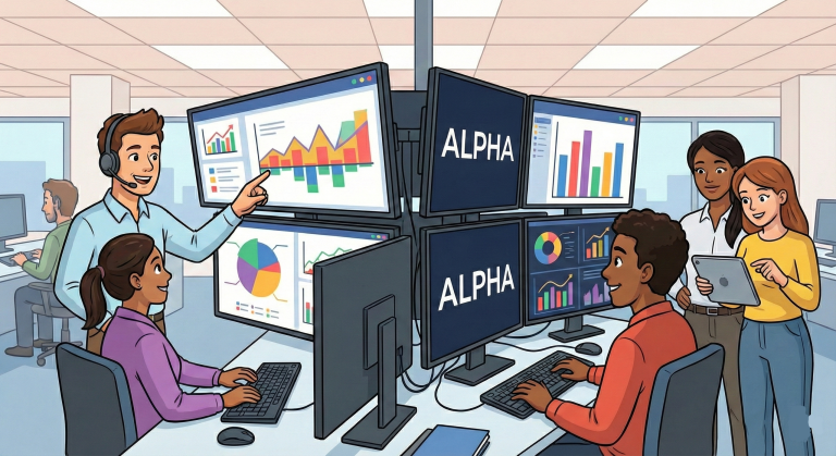 CI Markets Alpha Logo: "CI Markets Alpha logo – bold text with a precision-aiming icon representing professional-grade trading execution."